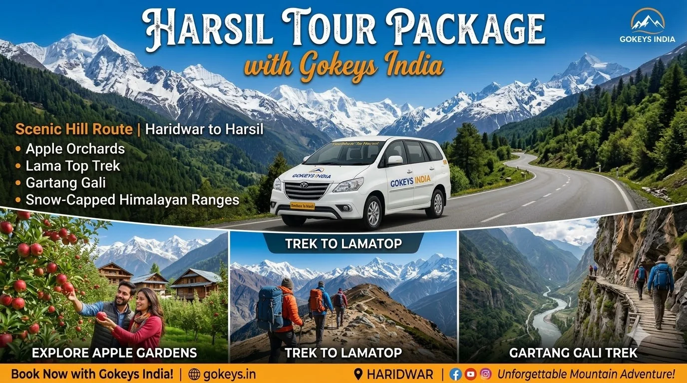harsil tour package from haridwar