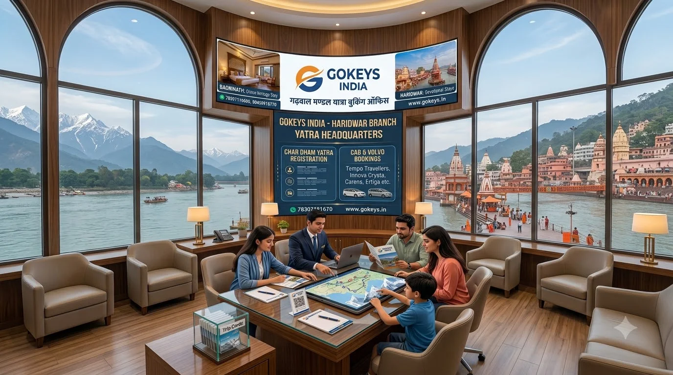 Gokeys India Travel Agency in Haridwar for Uttarakhand and Char Dham yatra tour Package