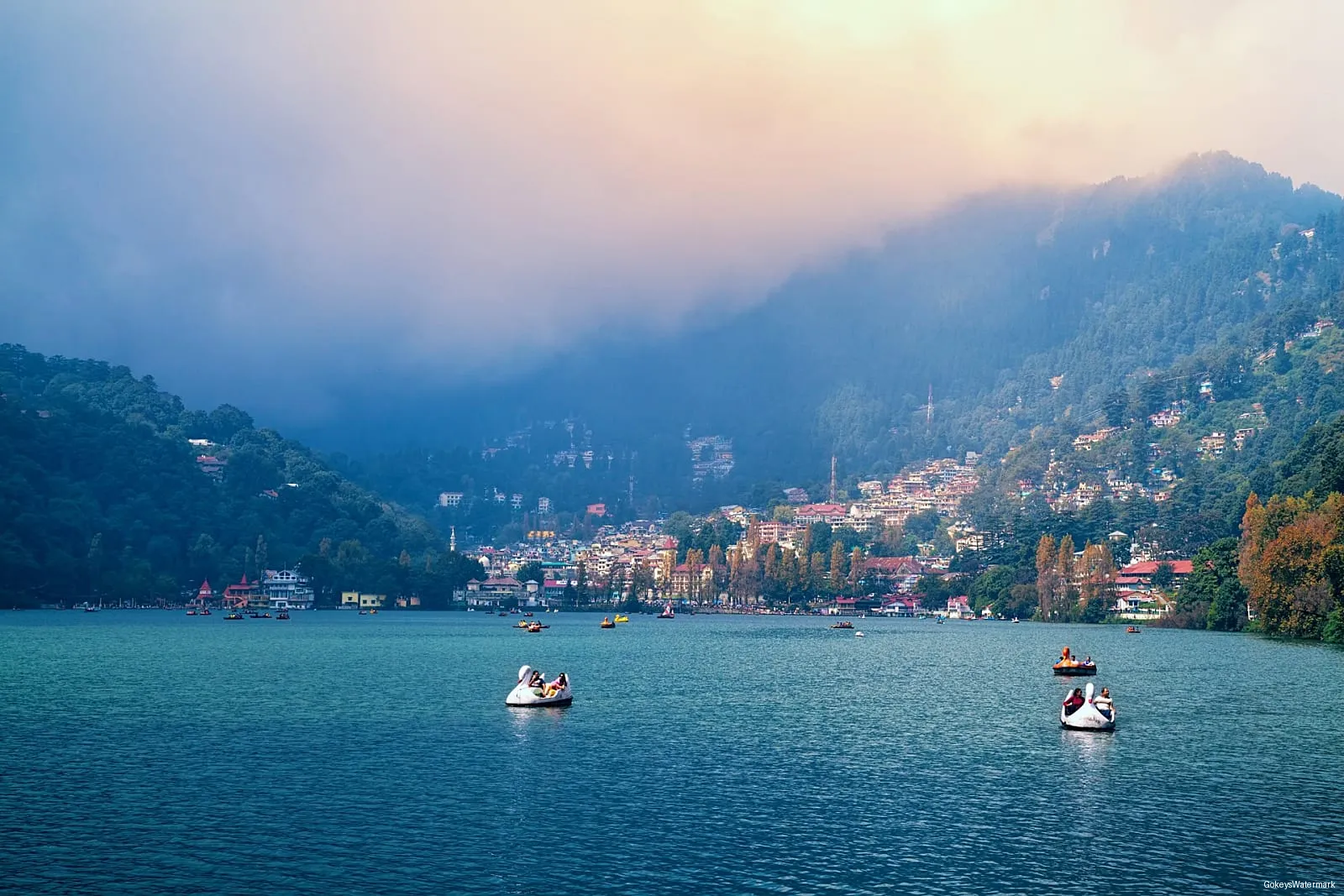 nainital lake near mall road