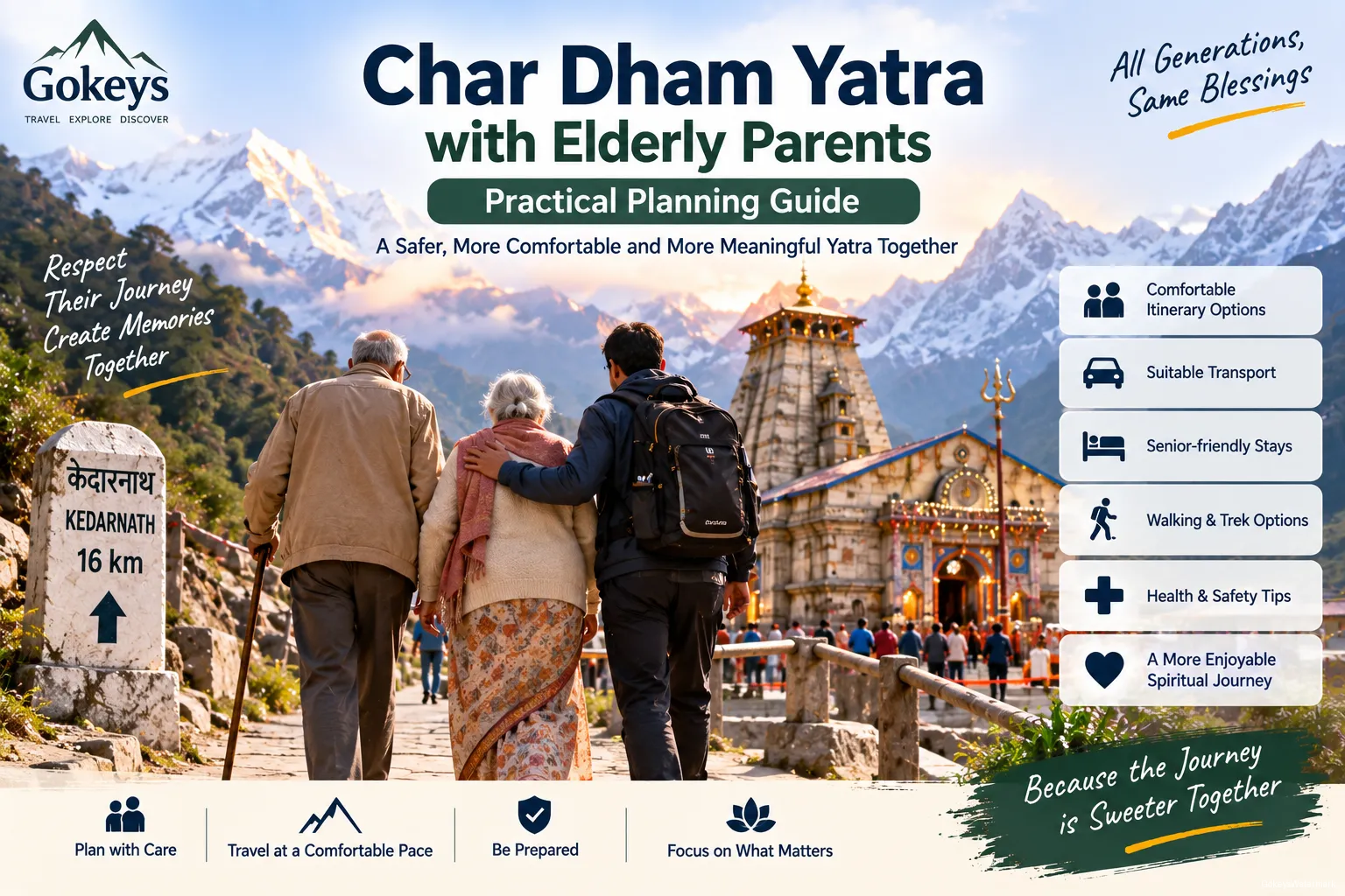 Char Dham Yatra for Senior Citizens: A Family Planning Guide