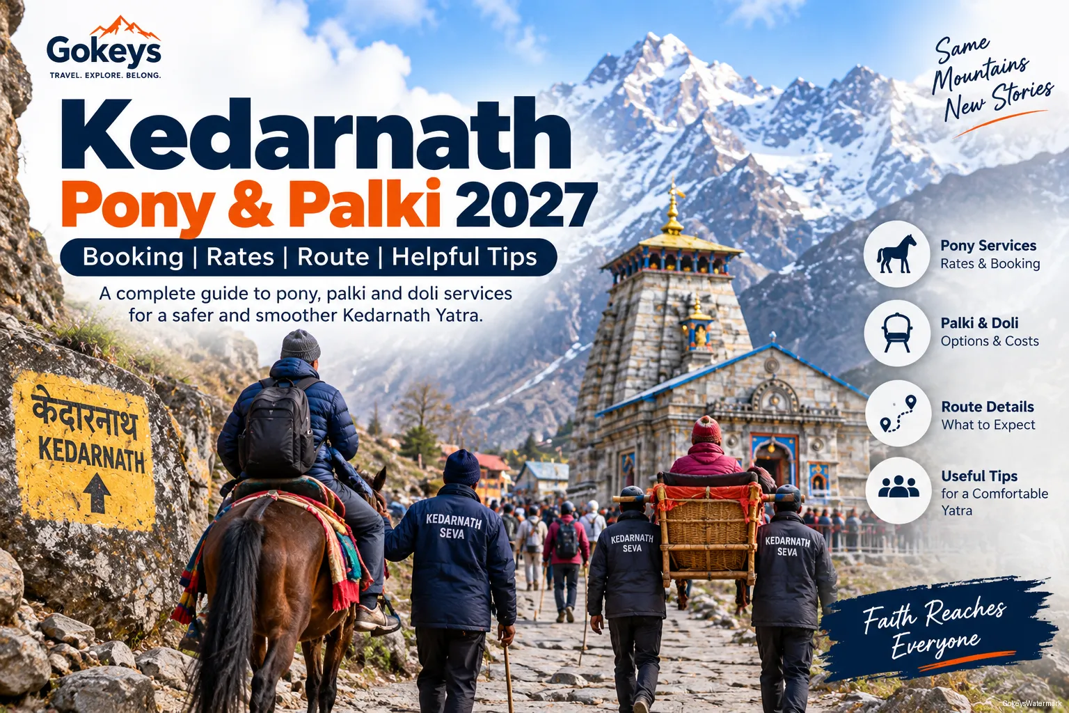 Kedarnath Pony & Palki Guide: Booking & Rates