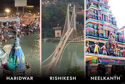 Haridwar Rishikesh Neelkanth Tour for 2 Days