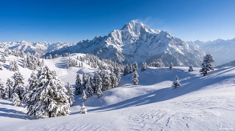 Auli Ski Slopes