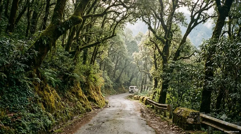 Hill Roads In Uttarakhand