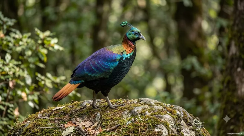 Himalayan Bird In Chopta Valley